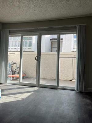 Patio sliding glass replacement.  .