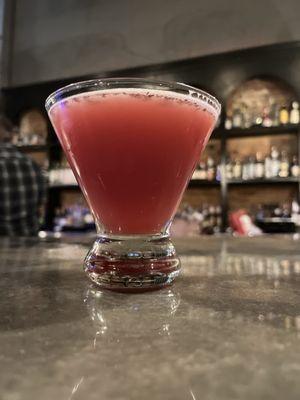 Pomegranate martini