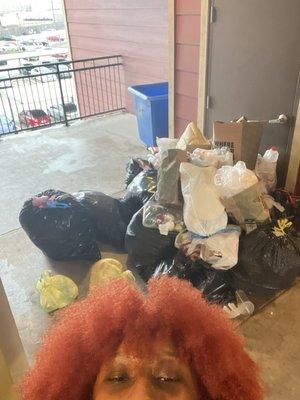 3rd floor trash galore