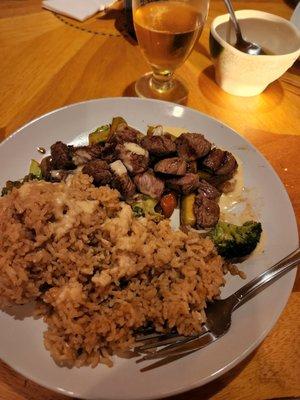 Hibachi steak