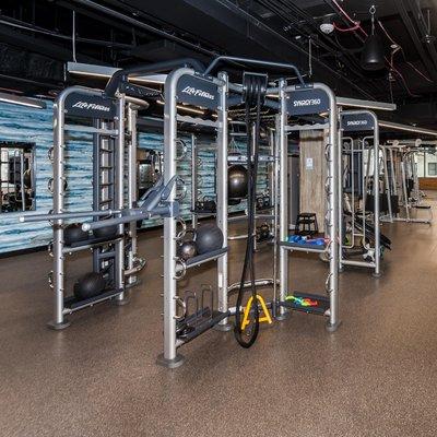 Workout area at Ascend Fitness.