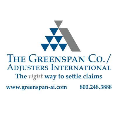 Contact The Greenspan Co./Adjusters International at 800-248-3888 or www.greenspan-ai.com.