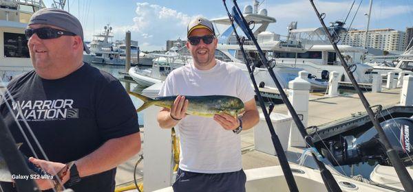 Great day fishin' with friends!