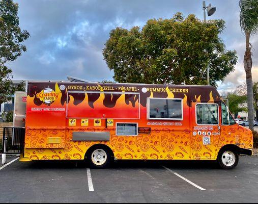 Business Location Kraving Kabob Truck