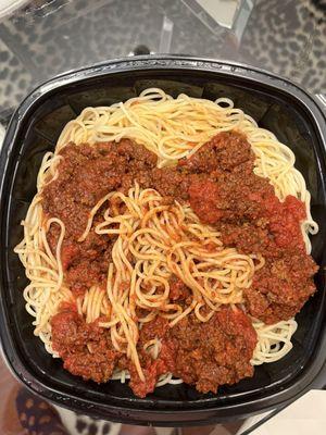 Extreme Spaghetti with Meat Sauce