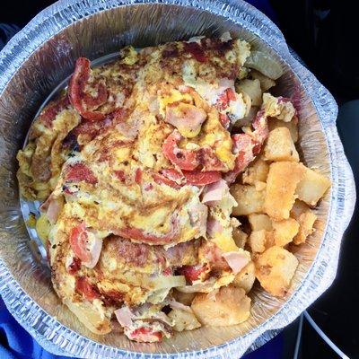 3 Egg Western Omelet Platter