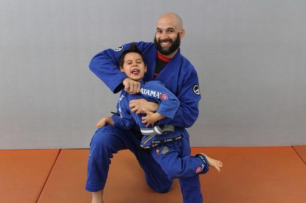 Father & Son having some fun on the mats :)