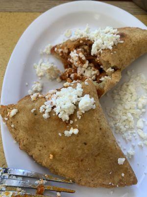 Quesadilla de chicharrón