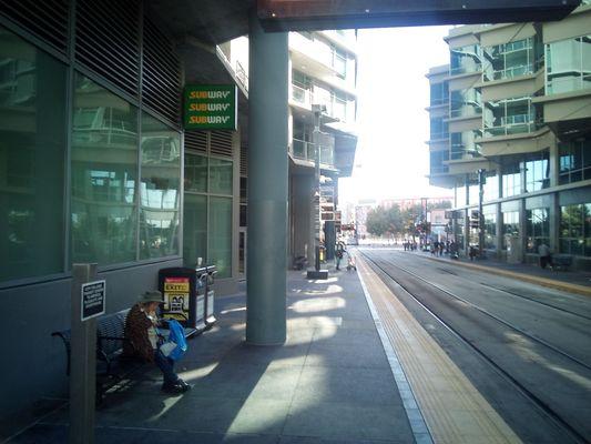 Park and Market Trolley Station