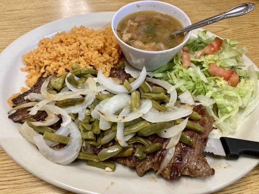 Carne Asada Plate