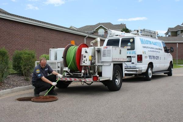 The "Master Blaster" Hydro Drain And Sewer Jetter! 4000-PSI