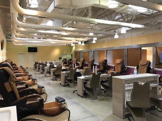 Manicure and pedicure spa