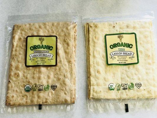 100% US Organic Wraps