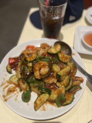 Kung Pao Shrimp. Delicious