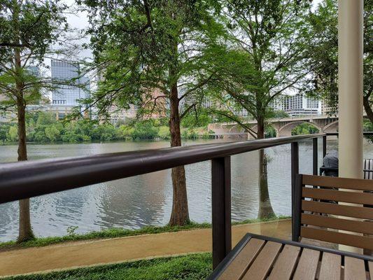 Amazing outdoor eating area