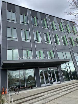 City Hall, front of the building on the afternoon of Thursday 21 March 2024.