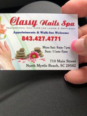 Classy Nails & Spa