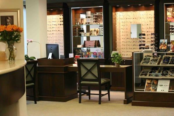 EyeCare Associates optical department