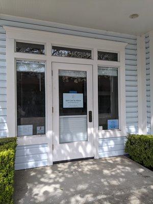 Exterior of my new studio. Entrance is to the right of this door at The Annex by LK & Grey