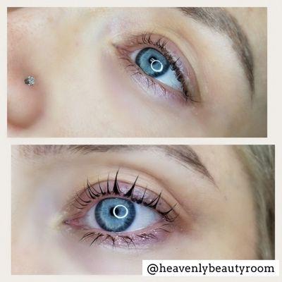 Keratin lash Infusion treatment 11-5-18