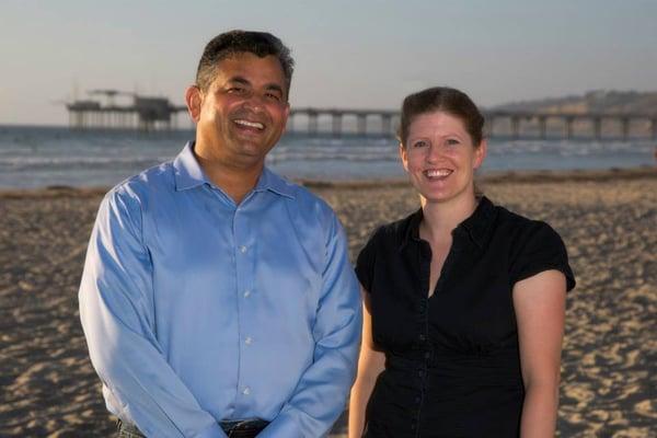 Dr. Sanjay Dhir and Dr.Amanda Robinson