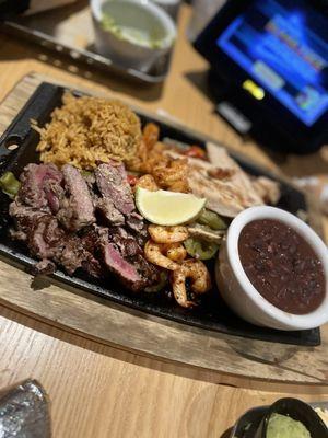 Fajitas trio