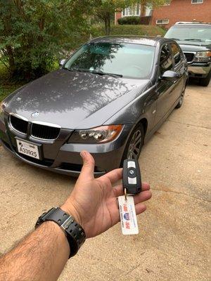 bmw new key