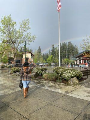 Beautiful day at Mill Creek Town Center