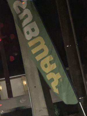 Flag to mark the best subway