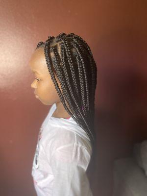 Kids box braids