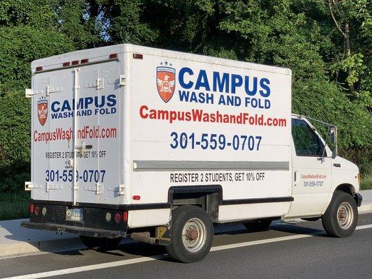 Campus Wash and Fold provides Safe and Sanitized Custom Wash and Fold Laundry Services for Students at 12 University Campuses in DC, MD, VA.