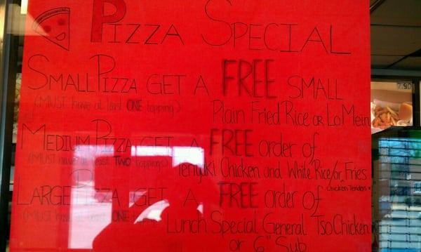 New Pizza Special