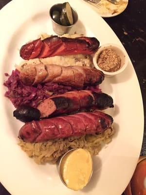 Sausage platter