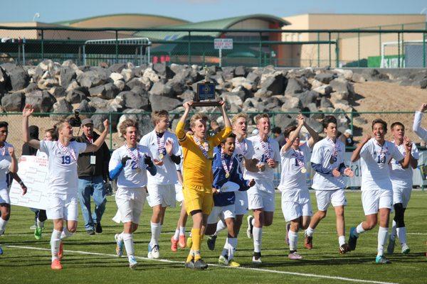 Bosque School enjoys numerous state championships in a variety of sports, while demonstrating character on and off the playing field/court.