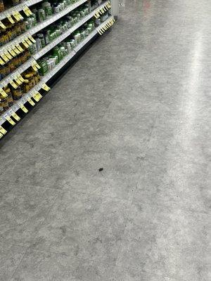 Cockroaches in the store. That's disgusting.