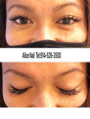 Eyelash extensions up to 14mm Cat eye