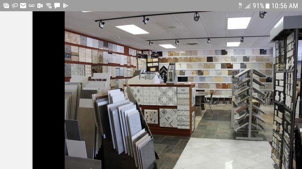 Very professional tile store. They let you take the sample home for free!