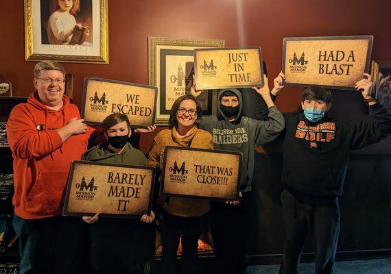 Mission Manor Escape Rooms