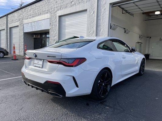 2023 BMW M440i xDrive Coupe, protected by Adrian and Northwest Protective Films.