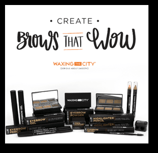 Full line of Brow products to complete your look.