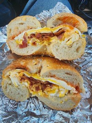 Bacon, Egg, & Cheese (On A Bagel)