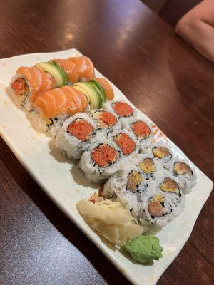 Assorted sushi