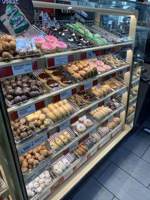 So many donuts to choose from!