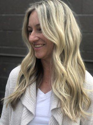 Highlight + 2 Rows of Hand-Tied Extensions