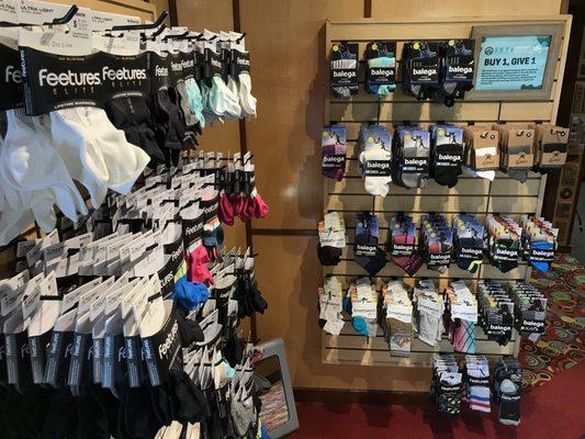 A good athletic/synthetic sock will make your walk or run GREAT!