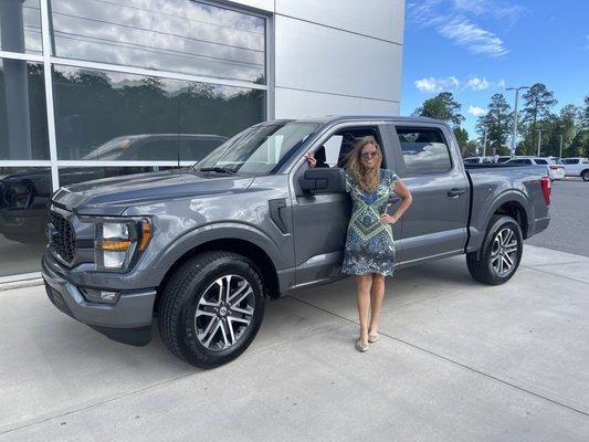 Me with my new Ford F-150 STX