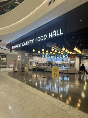 Entrance to the food court.