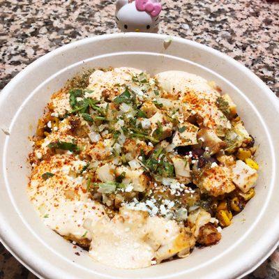 Mexican street corn bowl