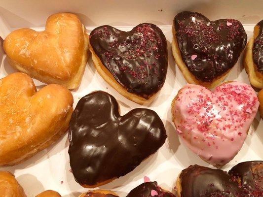 We heart these tasty donuts!