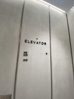 Schindler 3300XL elevator, Zara The Mall at Green Hills